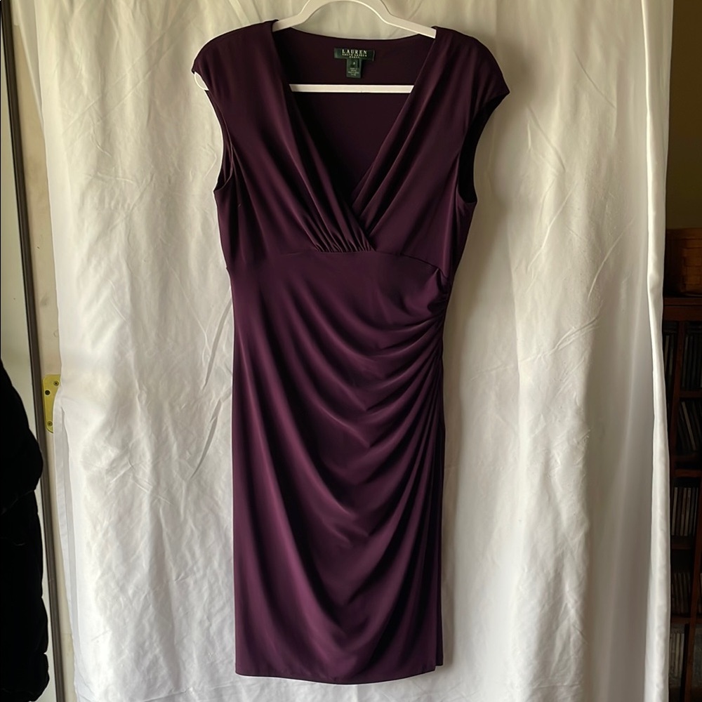 Lark & Ro Women's Purple Dress